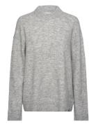 Textured Loose Sweater Calvin Klein Jeans Grey