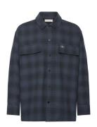 Check Overshirt Calvin Klein Jeans Navy