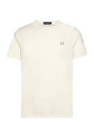 Crew Neck T-Shirt Fred Perry Cream