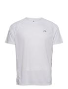 Men Core Running T-Shirt S/S Newline White