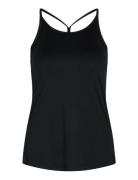 Women Sports Strap Top ZEBDIA Black