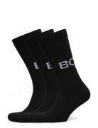 Core Crew Polyamide Sock 3P Björn Borg Black