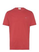 Reg Shield Ss T-Shirt GANT Red