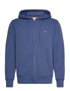 Reg Shield Full Zip Hoodie GANT Blue