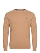 Classic Cotton C-Neck GANT Beige