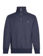 Reg Shield Half Zip Sweat GANT Blue