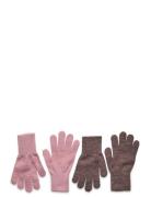 Comfy Gloves 2-Pack Melton Pink