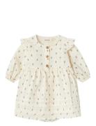 Nbfraisa Ls Loose Body Dress Lil Lil'Atelier Cream