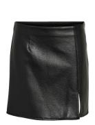 Nmeileen Clara Penny Hw Slit Skirt Wvn NOISY MAY Black