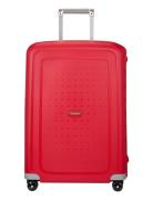 S'cure Spinner 69Cm Silver 1776 Samsonite Red