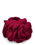 Rosa Hair Claw SUI AVA Burgundy