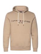 Tommy Logo Hoody Tommy Hilfiger Beige