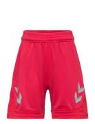 Hmllead Poly Shorts Kids Hummel Red