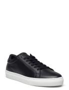 Theodor Leather Sneaker Les Deux Black