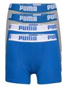 Puma Boys Basic Boxer 4P Ecom PUMA Blue