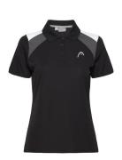 Club 22 Tech Polo Shirt Women Head Black