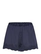 Shorts Lace Satin Lindex Navy