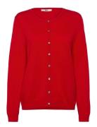 Rmwsofia Wool Ls Cardigan RM By Rosemunde Red