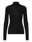 Turtleneck Top Wool Lindex Black