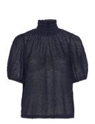 Helmasz Ss Blouse Saint Tropez Navy