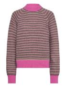 Stripey Martha Sweater Mads Nørgaard Pink