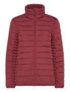 Edge W Cft+ Light Puffer Jacket Whistler Burgundy