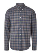 Casual Check Flannel B.d Shirt Lexington Clothing Brown