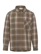 Shirt Ls Check Minymo Brown