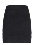 Brielle Short Knitted Skirt Bubbleroom Black