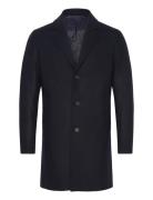 Lightweight Recycled Wool Coat Mango Navy