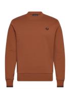 Crew Neck Sweatshirt Fred Perry Brown