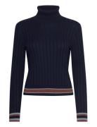 Turtle Neck Sweater United Colors Of Benetton Navy