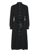 Tjw Belted Midi Dress Tommy Jeans Black