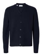 Slhcody Ls Knit Relaxed Cardigan Selected Homme Navy