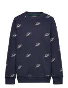 Tnmarty Pique Sweatshirt The New Navy