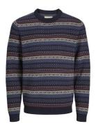 Jprblunorwegian Knit Crew Neck Jack & J S Navy