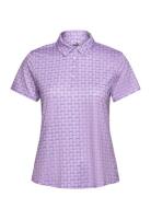 W Mattr Essex Ss Polo PUMA Golf Purple