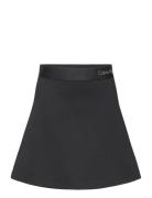 Logo Tape Flare Punto Skirt Calvin Klein Black