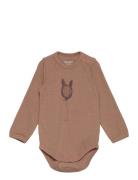 Body Ls, Solid W. Print CeLaVi Brown