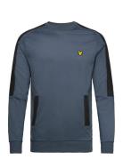 Pocket Branded Sweat Crew Lyle & Scott Sport Blue