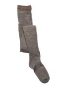 Wool Rib Tights Mp Denmark Grey