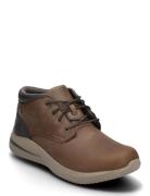 Mens Delson 3.0 - Brandis - Waterproof Skechers Brown