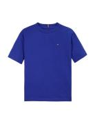 Essential Tee Ss Tommy Hilfiger Blue