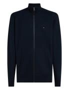 Essential Fleece Zt Stand Collar Tommy Hilfiger Navy