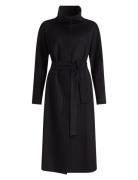 Wool Coat, Carlena Ivo Nikkolo Black