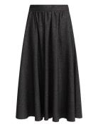 Viscose-Blend Skirt, Sahar Ivo Nikkolo Black