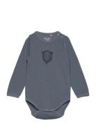 Body Ls, Solid W. Print CeLaVi Navy