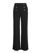 Stretch Jersey Wide-Leg Pant Lauren Ralph Lauren Black