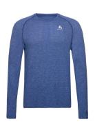 Odlo Essential Seamless T-Shirt Crew Neck L/S Odlo Blue