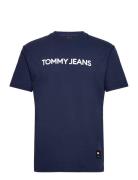 Tjm Reg Gd New Classic L Tee Tommy Jeans Navy